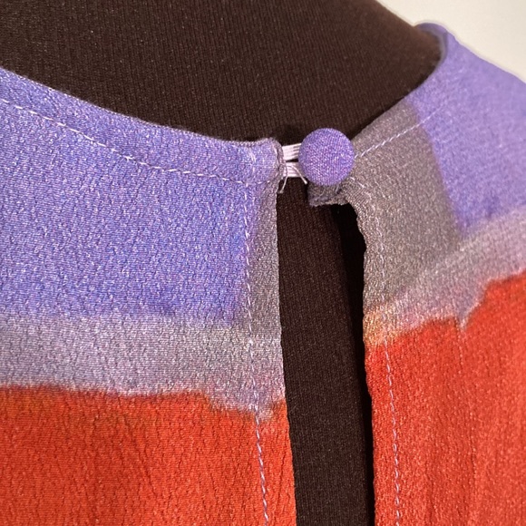 Conditions apply anthro blouse watercolor xsmall - Picture 6 of 16